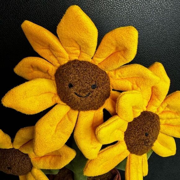 Jellycat Amuseables Sunflower  NEW! FAST SHIP Easter Gift for Her Spring - Picture 3 of 11